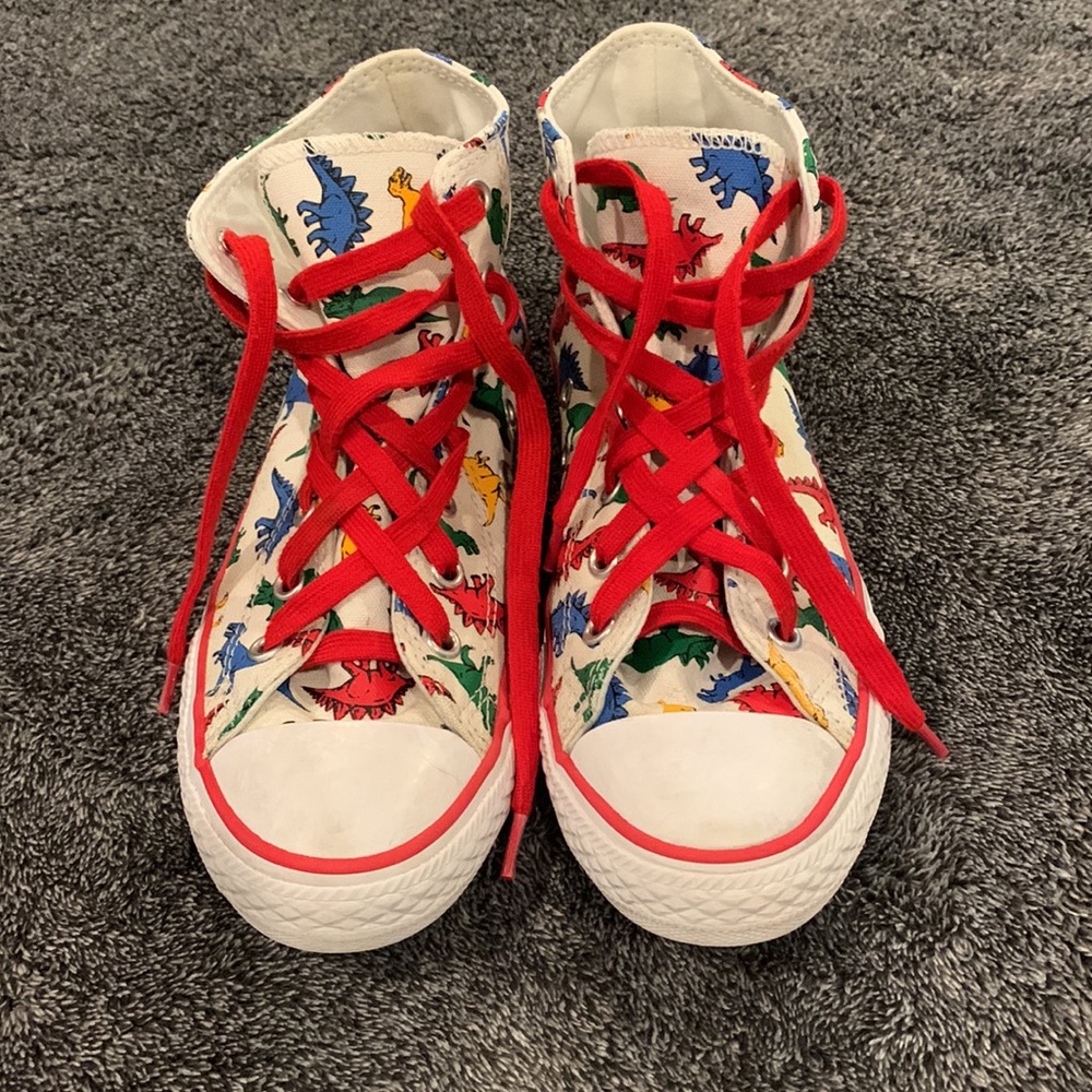 Converse Dinoverse High Top Shoes Sneakers size 3 - Picture 3 of 9